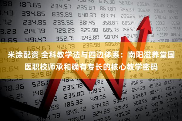 米涂配资 全科教学法与四边体系：南阳滋养堂国医职校师承和确有专长的核心教学密码